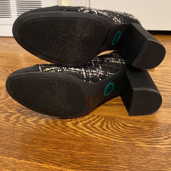 Black white and gold heels NWT NW - Picture 4 of 4